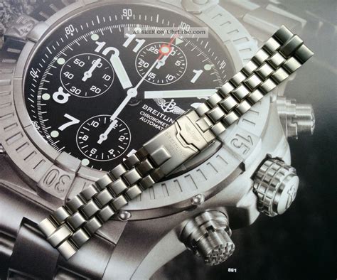 breitling damen armband|Breitling titanium watch band.